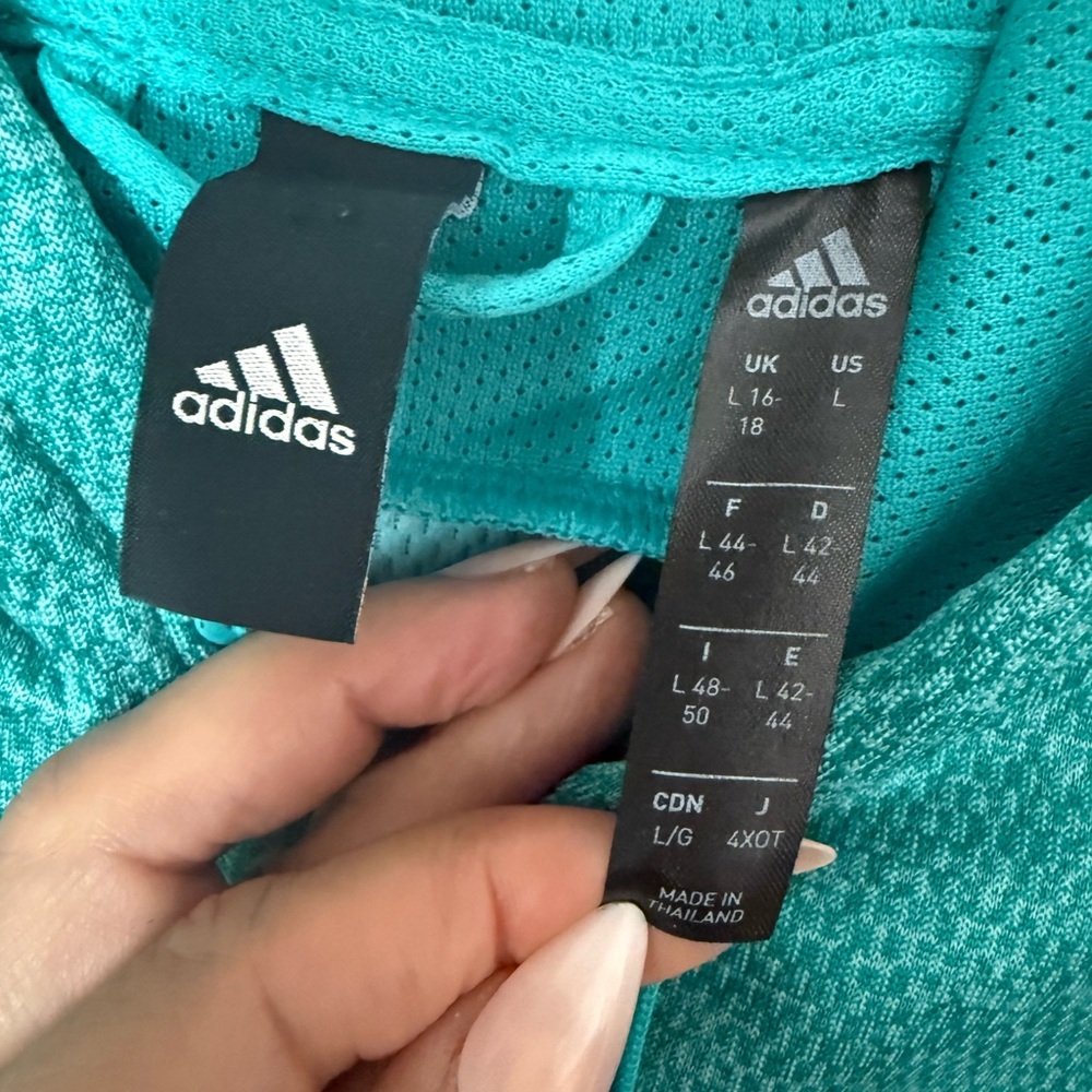 Adidas Women's Aqua Sweatshirt - Picture 6 of 8